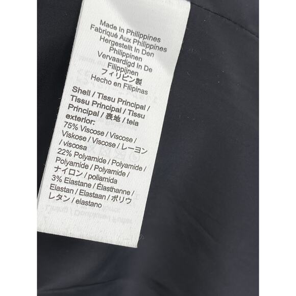 J Crew Going Out Blazer In Stretch Twill Black Size 16 - Picture 7 of 9